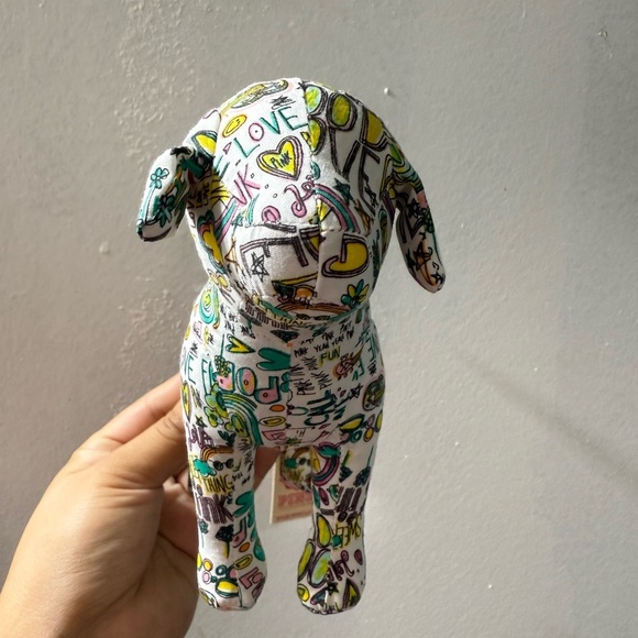 PINK Victoria's Secret Graphic Dog Toy - Picture 2 of 4